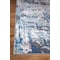 World Rug Gallery Distressed Abstract Blue/Gray/Ivory Runner Rug 2'x7' Runner 2085BLUE2X7 - alternate 7